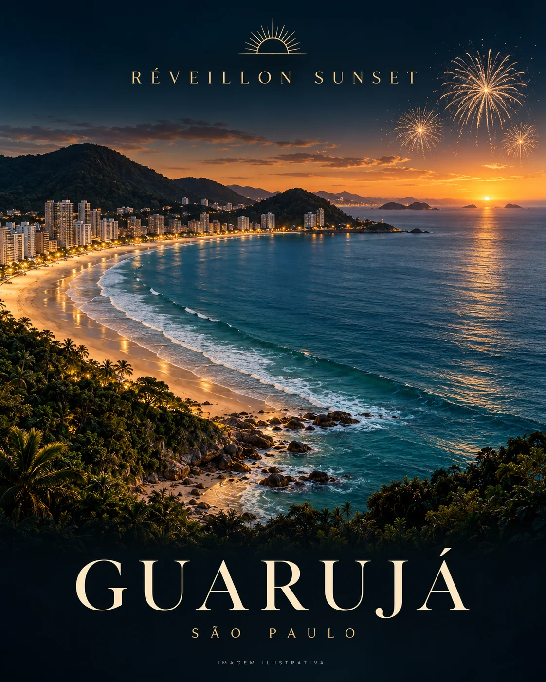 Réveillon Sunset em Guarujá